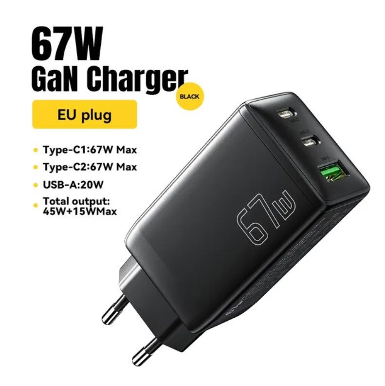 Сетевое зарядное устройство gan 65w. Сетевое зарядное устройство gan 65w